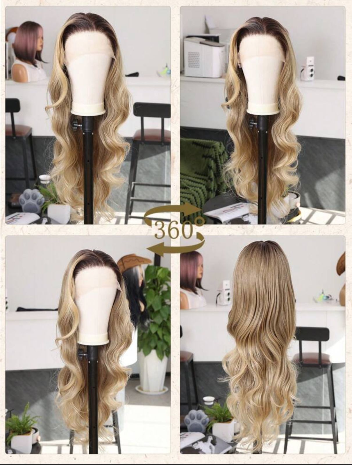 Beyonce Bombshell Wig