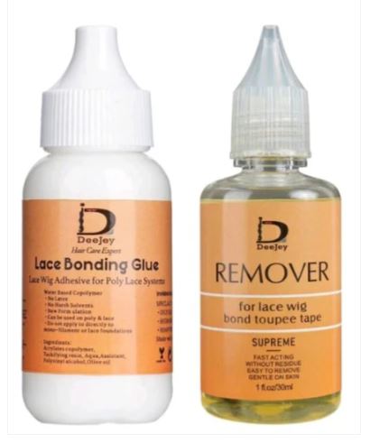 2-piece wig glue and glue remover