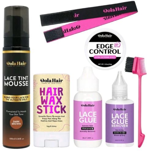 6-piece Wig Installation Accessories Set